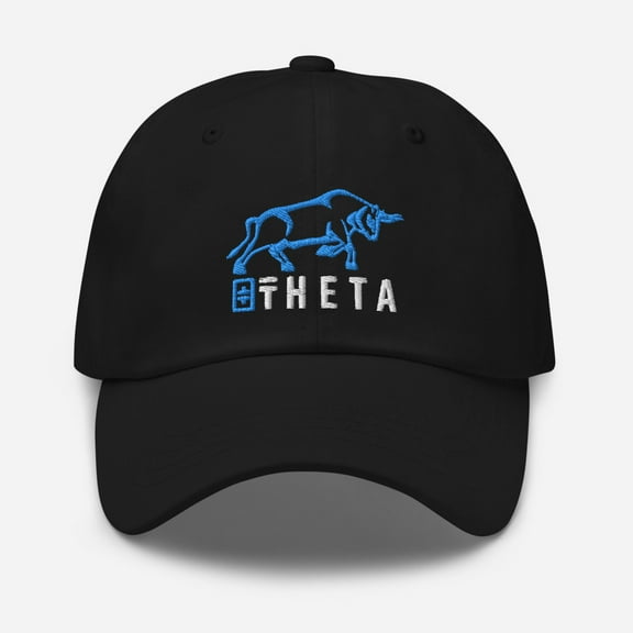Theta Network Hat Theta Bull Run Cap Theta Dad Hat Theta Network Bull Run Baseball Hat Theta Crypto Hat Theta Crypto Bull Run Dad Hat (Black)
