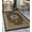 Black, variant on Luxe Weavers Oriental Floral Medallion Green 2x3 Area Rug, Indoor Carpet