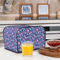 thumbnail image 6 of Fotbe Blue Flower Skull for Four Slice Toaster Cover, Fingerprint Protector, Super Soft Appliance Cover And Dust Cover,Bread Dust Cover & Fingerprint Protection, 6 of 7