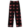 thumbnail image 5 of Iyufng Womens Pajama Sets Long Sleeve,Valentine's Day Pajama Sets for Women Plus Size Sleepwear,Womens Plus Loungewear with Pockets V-Neck Valentines Love Heart Pjs S-XXXL, 5 of 7