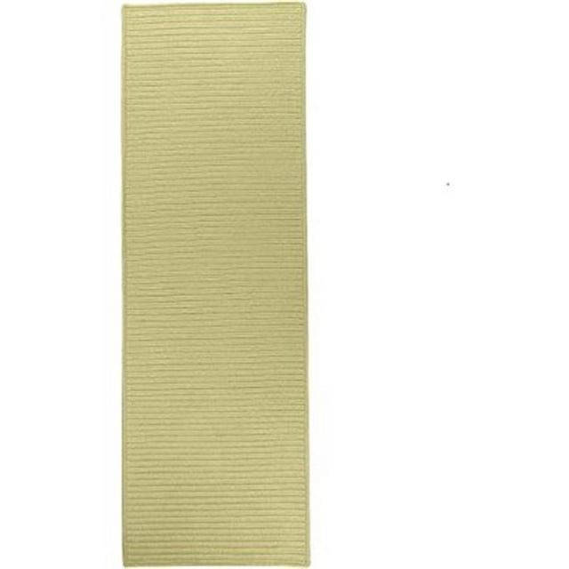 Colonial Mills Tapis RT66R028X156S 2 Pi 4 Po x 13 Pi Rectangulaire Réversible à Tresse Plate Vert Germé