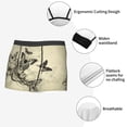 thumbnail image 6 of Disketp Vintage Floral Men'S Boxer Briefs,Soft And Breathable Cotton Underwear With Comfortflex Waistband, 6 of 8