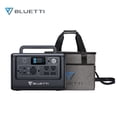 thumbnail image 1 of Bluetti Portable Power Station, EB55 Solar Generator ,W/Carry Bag 537Wh Capacity ,700W AC Output, for Home House Use,Emergency,Outdoor Camping, 1 of 8
