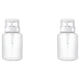 thumbnail image 2 of Qarigey Nail Art Pump Dispenser Spray Bottle Sub Remover Container Makeup Plastic Reusable Supplies Liquid Bottles for Cleaning Blanco 2Conjunto, 2 of 6