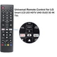 thumbnail image 3 of Control Remoto Elekpia Elekpia LG Universial compatible con LG Smart TV LCD LED HDTV 3D AKB75095307 AKB75375604, 3 of 5