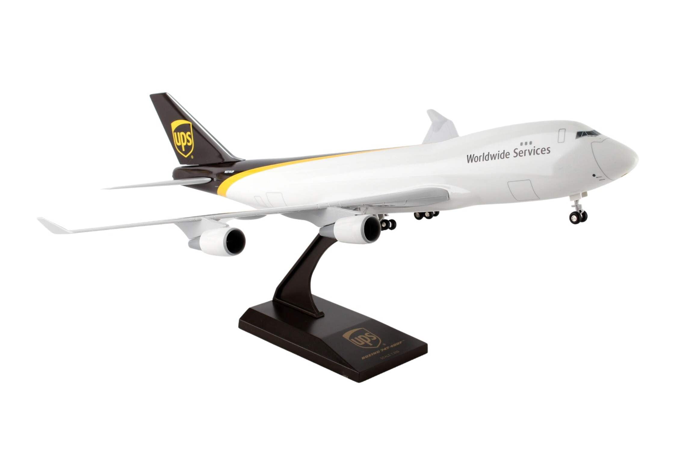 【新品】 UPS ボーイング 747-8F 1/200 SKYMARKS SKYMARKS UPS 747-8F 1/200 W/GEAR - Walmart.com