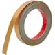 thumbnail image 1 of Tira decorativa autoadhesiva de espejo flexible de 20 mm de ancho con borde dorado de 5 m de ancho., 1 of 9
