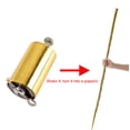 thumbnail image 3 of Metal plateado dorado que aparece trucos de magia de caña de bolsillo bastón de caña para profesional actuación de magia callejera - ,5 m Dorado 15 m Sunnimix Bastón de bolsillo mágico, 3 of 8
