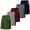 05:5 Pack Multi-color, variant on ASUDESIRE 5 Pack Men's Athletic Shorts Mesh Workout Gym Activewear Basketball Shorts 8" Inseam With Pockets