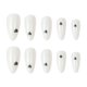 thumbnail image 2 of lote De 24 Faux Ongles Manucure En Forme De Goutte D'amande (coeur Noir). Flocons D'ongles. Copeaux D'ongles Finis, 2 of 5