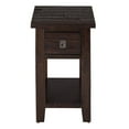 thumbnail image 2 of Jofran Kona Grove 1 Drawer End Table in Rustic Chocolate, 2 of 4