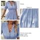 thumbnail image 5 of Vestido A Rayas, Botón De Madera, Borla, Corbata, Vestido, Línea A, Volantes, Ribete De Volantes, Cuello Levantado, Para Mujeres, Para El Trabajo Diario Fugacal Ocean Broad Surfboard Fins, 5 of 6