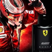 Ferrari Scuderia Black Eau De Toilette Spray For Men, 4.2 Ounce 4.2 oz