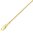 thumbnail image 2 of 9ct Gold Jewelco London Silky Spiga Pendant Chain Necklace - 1.1mm Gauge, 2 of 4