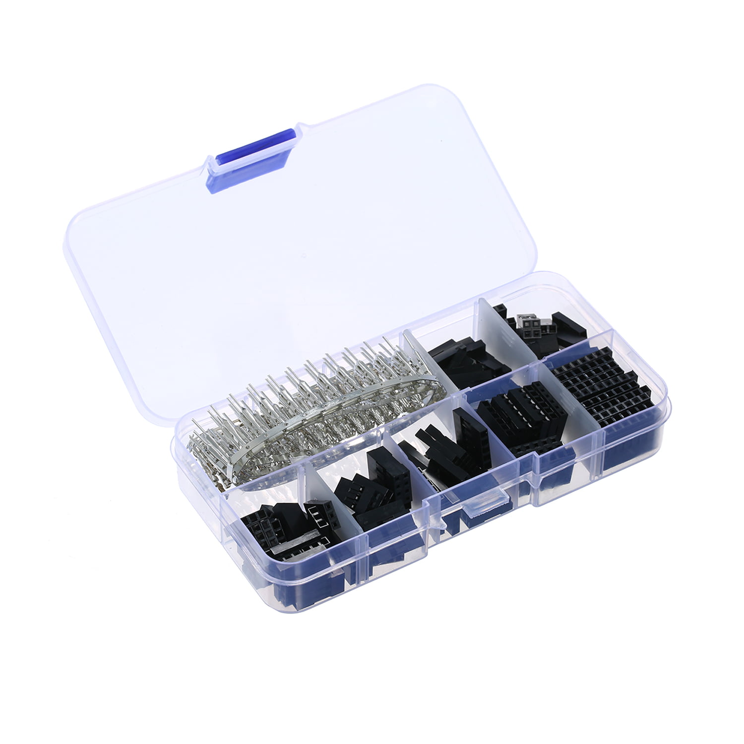 Details about   620x Male Jumper Pin Crimp Pin Dupont Wire Housing Kit Header Female Connector