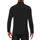 thumbnail image 3 of Camiseta de punto de manga larga con cuello alto INSPIRE CHIC para hombres M negra, 3 of 6