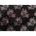 thumbnail image 4 of oneOone Organic Cotton Voile Fabric Leaves & Floral Block Decor Fabric Printed BTY 42 Inch Wide, 4 of 4
