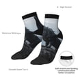 thumbnail image 6 of Pofeuu Valley Gray Dragon Print 30cm Socks, Adult Running Hiking Socks for Youth and Adult, 6 of 7