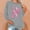 Gray, variant on Sakmal Breast Cancer Awareness Womens Sweatshirts Black Graphic Cute Sweatshirts Fashion Fall Fashion Tops