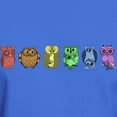 thumbnail image 3 of CafePress - Rainbow Owls Dark T Shirt - Men's Classic Graphic Cotton T-Shirt, 3 of 4
