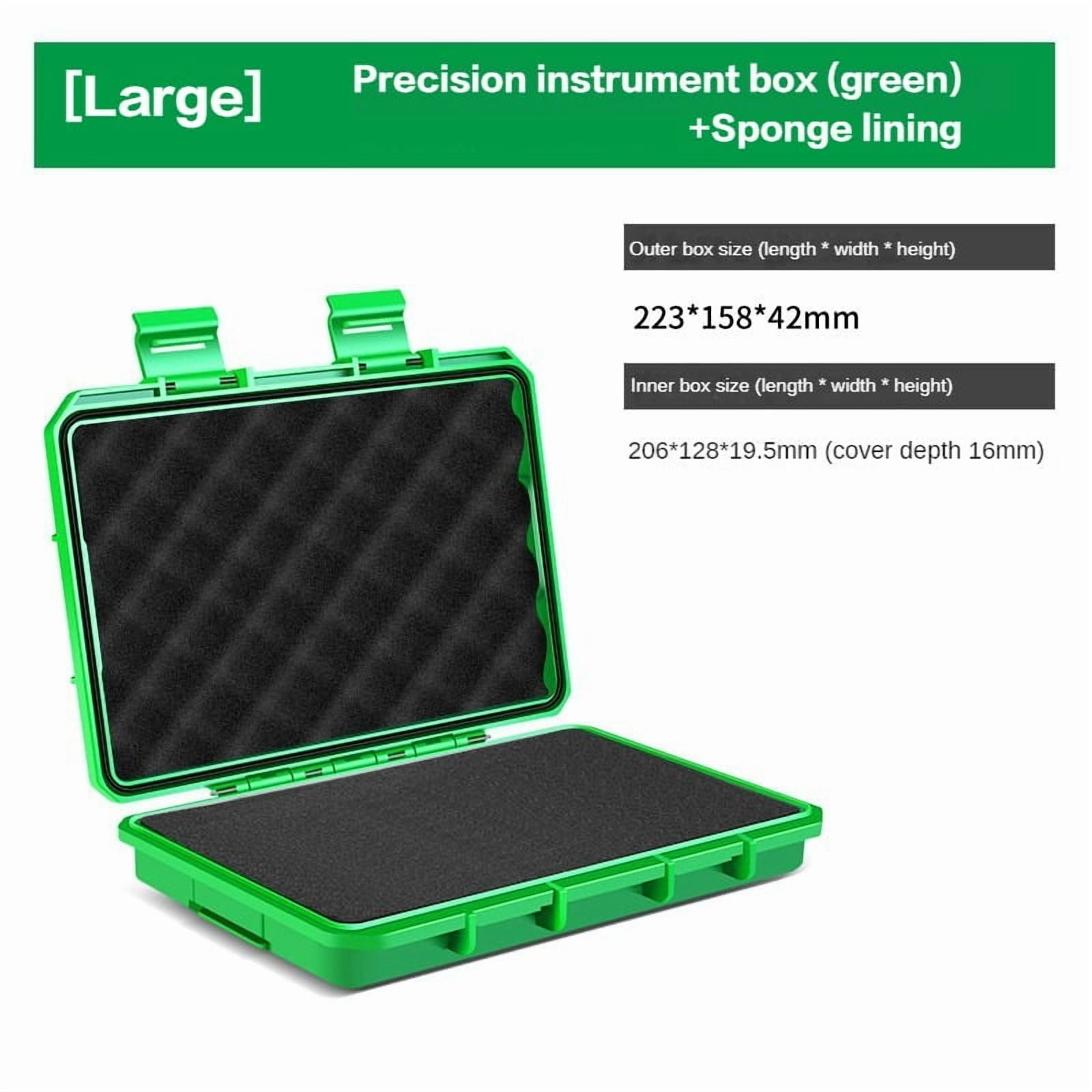 Waterproof Sealed Small Precision Instrument Parts Tool Storage Box Safety Protection Box Small Size Toolbox