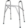 Carex Rigid Lightweight Sturdy Aluminum Bariatric Walker, for Adults, Silver, 300 lb Capacity, 1 Ct