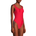 thumbnail image 3 of Tommy Hilfiger SCARLET Drawstring Tank One-Piece Swimsuit, US 4, 3 of 3