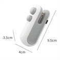thumbnail image 5 of 2 Piezas Mini Máquina de Sellado de Bolsas Térmicas Paquete Sellador de Bolsas Sellador de Alimentos de Plástico Bolsa con Clip Sellador de Mano Envasado de Alimentos, 5 of 5