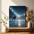 thumbnail image 6 of Siberian Husky Watercolor Canvas Painting Wall Art Home Decor for Living Room Bedroom Office Home Interior Pet Gift, 6 of 8