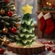 thumbnail image 4 of Adorno de Escritorio de Cerámica con Forma de Árbol de Navidad | Decoración Navideña de Cerámica Verde | 20 Cm | 400 G | Idea de Regalo Navideño, 4 of 7