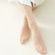 thumbnail image 3 of Breathable Lace Flower Short Socks Summer Mesh Thin Silk Socks Hollow out Women Moisture Wicking Low Cut Ankle Socks light skin to, 3 of 4