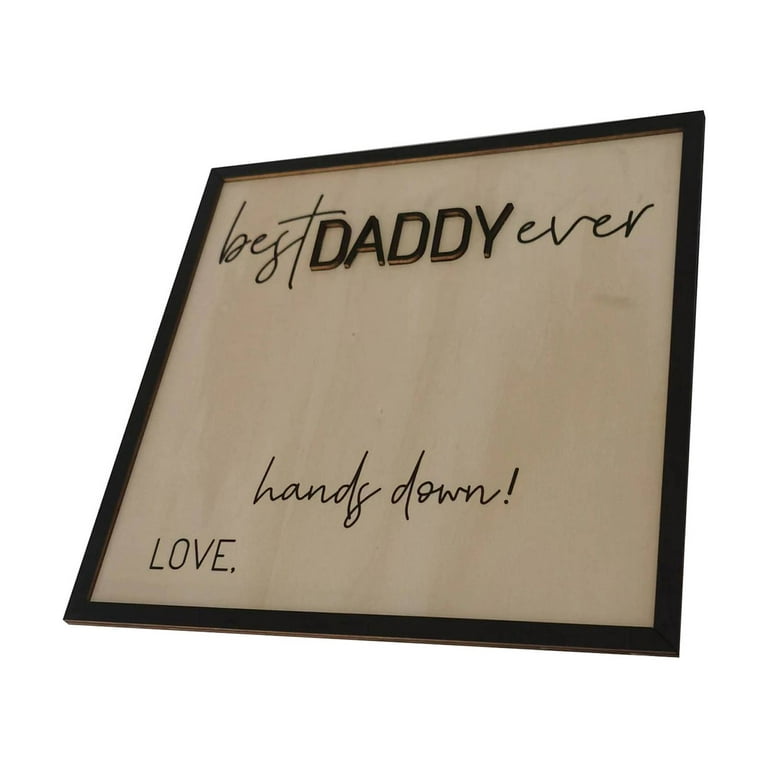 Family Handprint Kit, DIY Makes Father's Day Handwritten and Hand-painted  Gifts, DIY Craft Keepsake Wooden Frame, Wooden Decorations, and Wooden