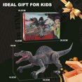 thumbnail image 3 of URESHIIEN Remote Light Control Dinosaur Toys,Spraying Light Chasing Velociraptor Toys,Jurassic World Dinosaur for Boys Girls Kids Birthday, 3 of 8