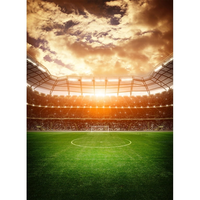 Chloroplastid Green Grass Lawn Backdrop – 10x8FT Photo Background For Sports, Parties & Photography