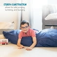 thumbnail image 6 of CordaRoy's Plush Fur Sensory Crash Pad for Kids and Adults, Navy, 6 of 9
