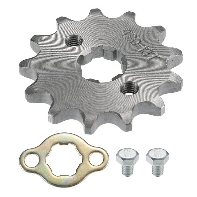 Unique Bargains 420 Style 13T Teeth 17mm ID Motorcycle Front Engine Sprocket Fit for 50cc 70cc 110cc 125cc Motorcycle