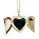 thumbnail image 1 of Rabow rotatg notas de musica negra Collar colgante en forma de melocotón con alas Unbranded M, 1 of 3