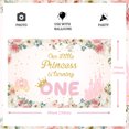 thumbnail image 4 of Little Princess 1st Birthday Decor for Girls with Happy Birthday Turning One Backdrop for 1st Baby Girl Birthday Decoration Supplies, 4 of 6