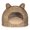 Natural, variant on THE LICKER STORE Cat Ear 20" x 14.5" Coastal Handwoven Rattan Pet Bed with Machine-Washable Cushion, Natural, CBD1000A