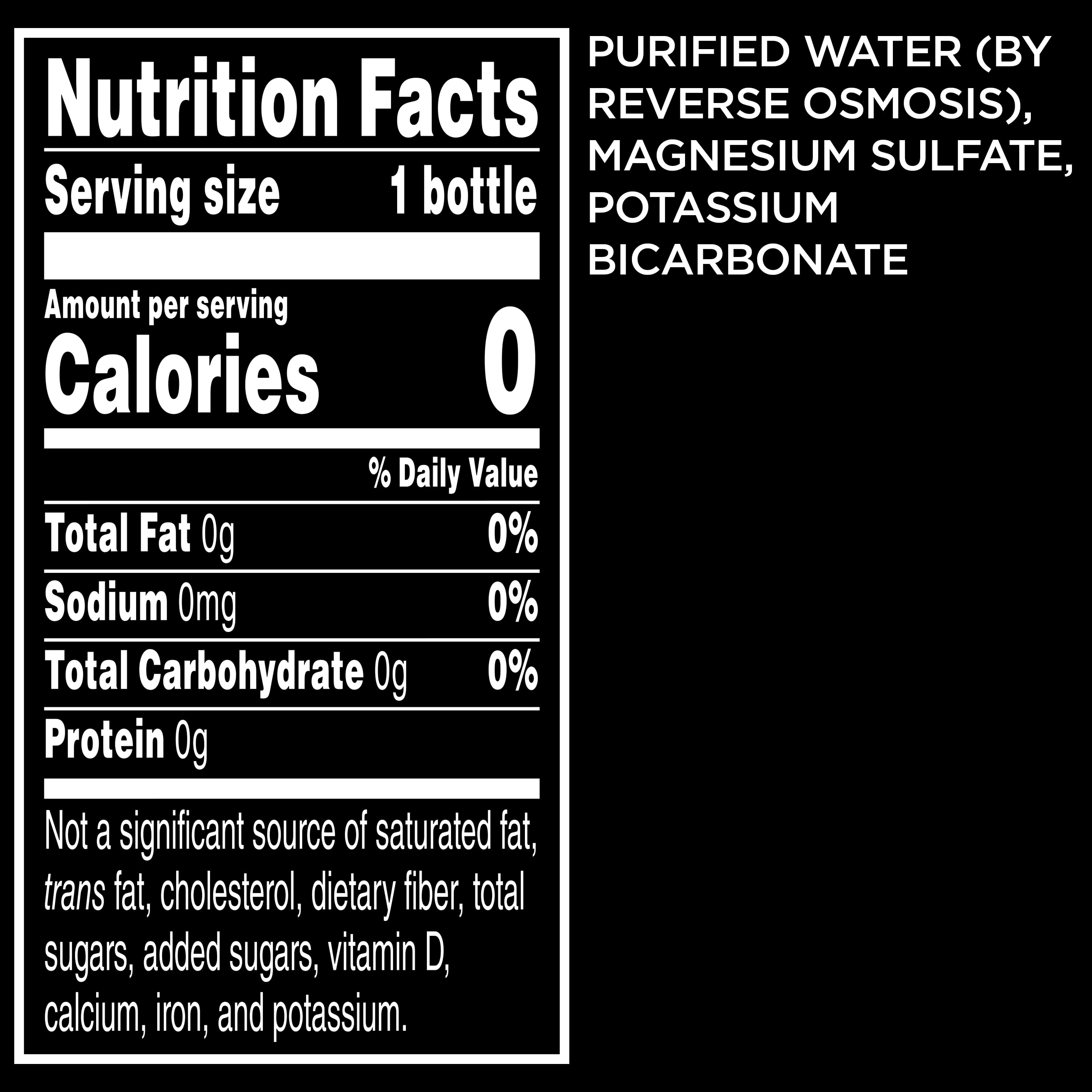 LIFEWTR Purified Drinking Water, 23.6 fl oz, 12 Pack Plastic Bottles