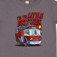 thumbnail image 4 of Inktastic Little Brother Fire Truck Boys Toddler T-Shirt, 4 of 5