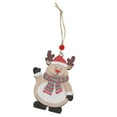 thumbnail image 2 of DIY Christmas Ornament Wooden Christmas Tree Decoration for Spring Festival HomeElk, 2 of 14