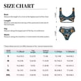 thumbnail image 6 of Wukai German Shepherd Dog Women's Bikini Set Two Piece,wimsuit High Waisted V Neck Twist Front Adjustable Spaghetti Straps Bathing Suit-Small, 6 of 7