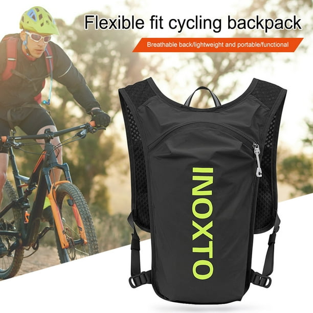 Bolsa De Agua Botella de agua para bicicleta Chaleco de hidratacion transpirable para ciclismo Fluores negros Bodega Aurrera en linea