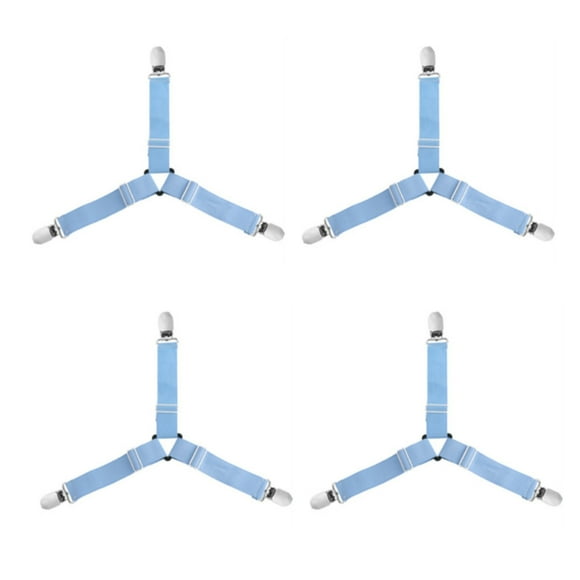 Sujetadores de sábanas BuyWeek 4 piezas elásticos