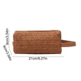 thumbnail image 3 of Neceser de viaje de paja para cosméticos y artículos de aseo | Organizador de maquillaje de gran capacidad para cosméticos y artículos de aseo, 3 of 6