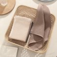 thumbnail image 3 of Clearance Under $20 Cotton Weave Kitchen Dish Cloths Ultra Soft Absorbent Quick Drying Dish Towels 12x12 Inches 6 Pack, 3 of 8