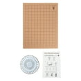 thumbnail image 4 of 31pcs Macrame Board and Needles Macrame Board Wooden Crochet Measuring 28x38cm, 4 of 9