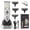 Silver, variant on Suodoka Electric Hair Trimmer LCD Professional Hair Clipper Cutting Grooming Kit for Men, Cordless Rechargeable 1500mAh, Gold (9.45 inches / 24 cm)