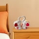 thumbnail image 1 of Estatuas de elefantes para parejas de bodas, figuritas amorosas, decoración de escritorio, adornos, esculturas para regalo, fiesta, dormitorio,, 1 of 8